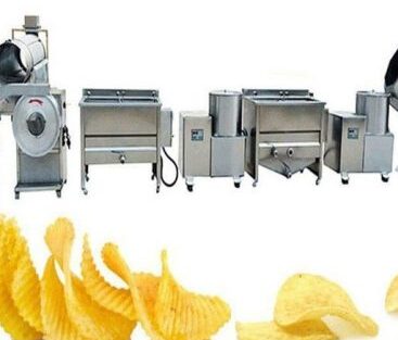 خط تولید چیپس سیب زمینی